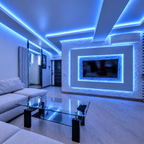 Blue 24V 10W/m IP20 LED Strip Lights – Soft Relaxing Lighting for Home - Sold per Metre