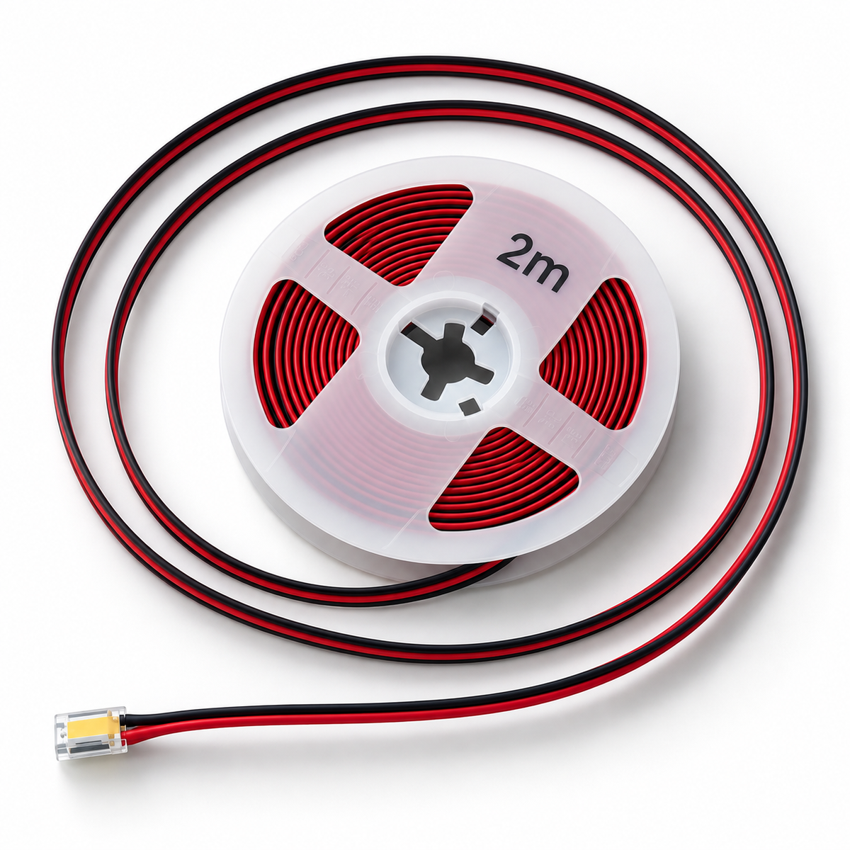 2 Metre Pre-Wired Tail for IP20 LED Strip