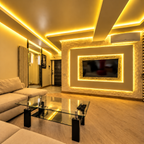 Yellow 24V 10W/m LED Strip Lights – Soft Relaxing Lighting for Home - Sold per Metre