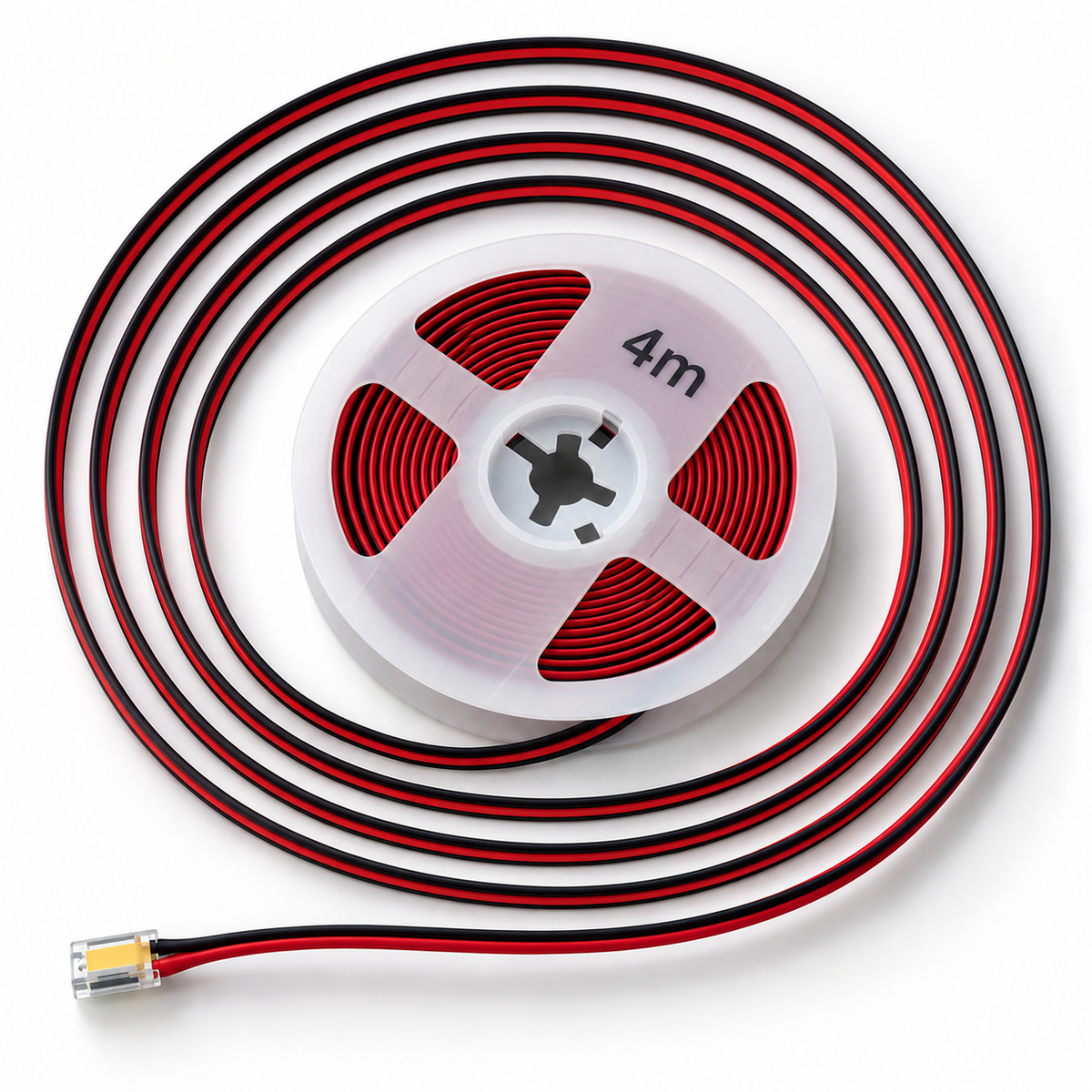 4 Metre Pre-Wired Tail for IP20 LED Strip