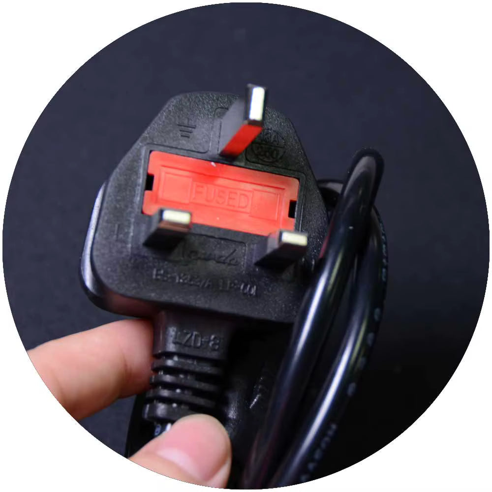60W 12V Power Supply – UK Plug Driver for LED Pixel Strips