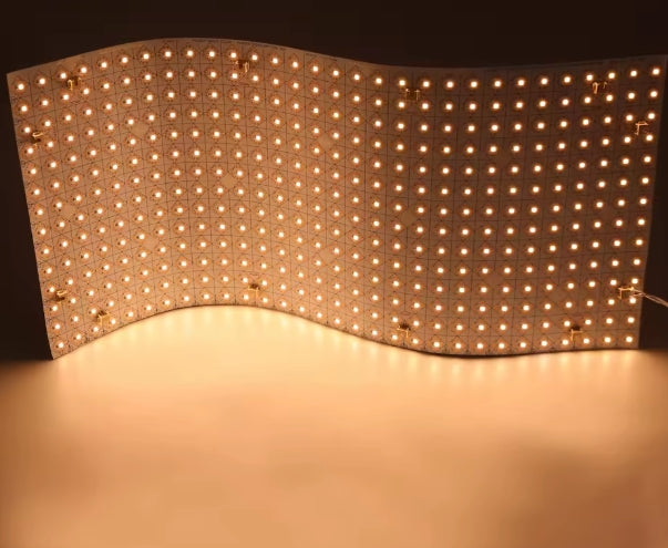StripGlow Flex Matrix Sheet – Modular White LED Panel (5600K)