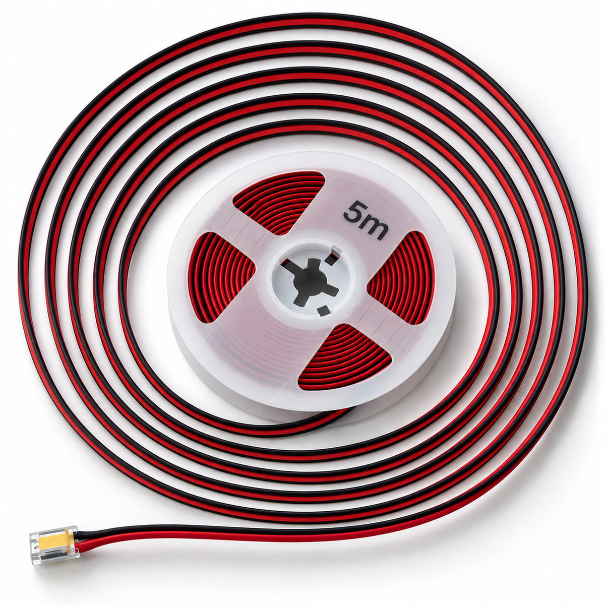 5 Metre Pre-Wired Tail for IP20 LED Strip