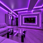 Purple 24V 10W/m LED Strip Lights – Soft Relaxing Lighting for Home - Sold per Metre