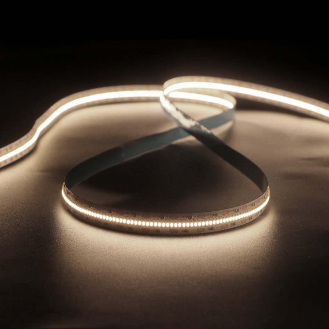 Cool White LED Strip Lights – Clean Bright Lighting for Kitchen, Desk & Workspace (4000K)